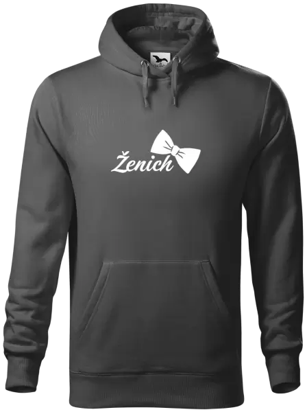 Pánská mikina Ženich s motýlkem
