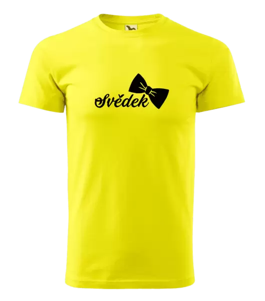 Pánské tričko Svědek s motýlkem 