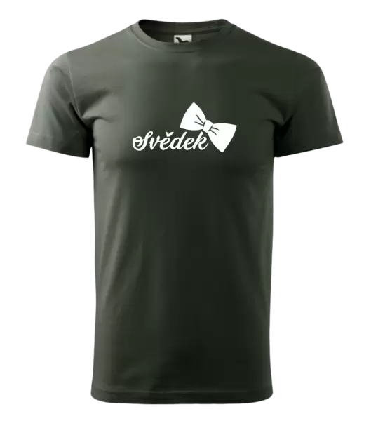 Pánské tričko Svědek s motýlkem 