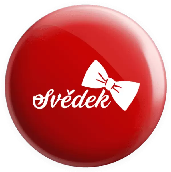 Placka Svědek s motýlkem 