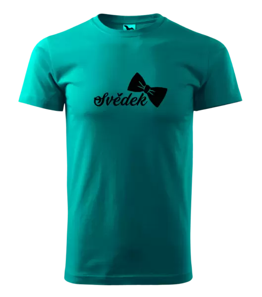 Pánské tričko Svědek s motýlkem