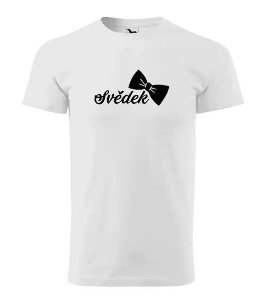 Pánské tričko Svědek s motýlkem 