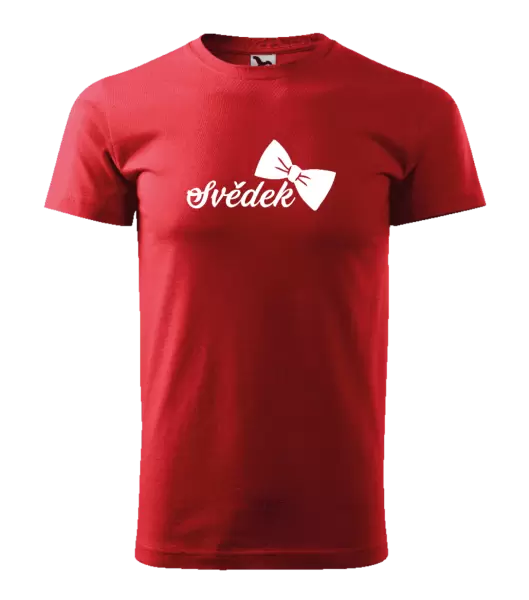 Pánské tričko Svědek s motýlkem