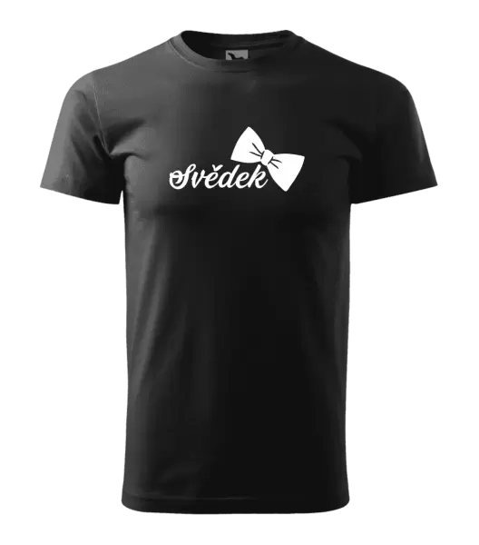 Pánské tričko Svědek s motýlkem