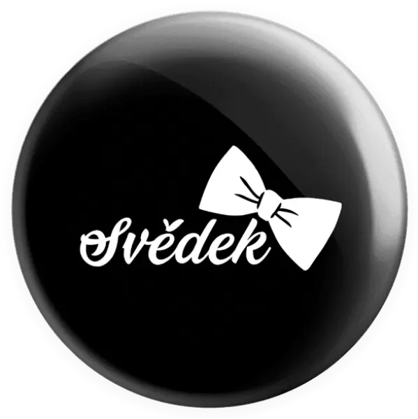 Placka Svědek s motýlkem