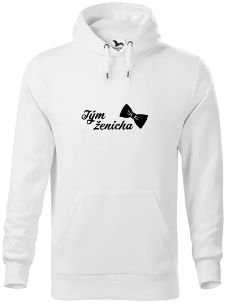 Pánská mikina Tým ženicha s motýlkem