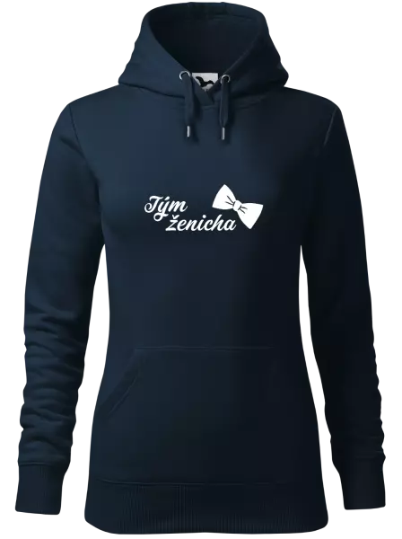 Dámská mikina Tým ženicha s motýlkem