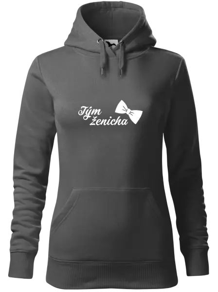 Dámská mikina Tým ženicha s motýlkem