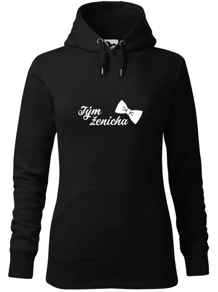 Dámská mikina Tým ženicha s motýlkem