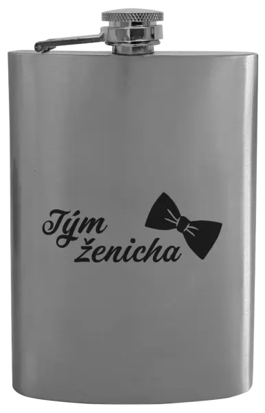 Placatka Tým ženicha s motýlkem