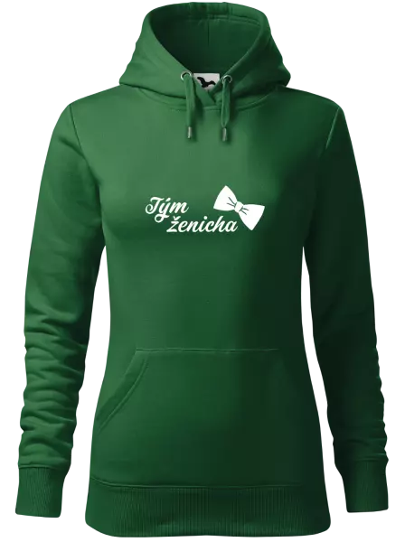 Dámská mikina Tým ženicha s motýlkem