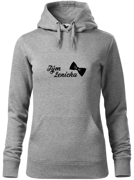 Dámská mikina Tým ženicha s motýlkem