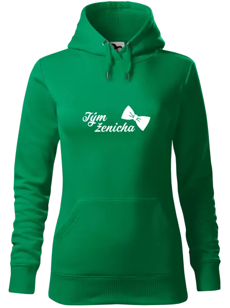 Dámská mikina Tým ženicha s motýlkem