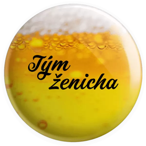 Placka Tým ženicha