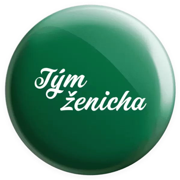 Placka Tým ženicha