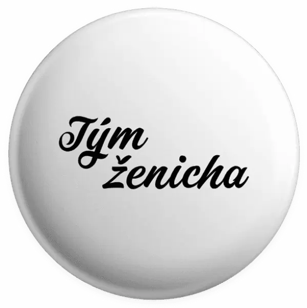 Placka Tým ženicha