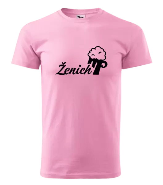 Pánské tričko Ženich s pivem