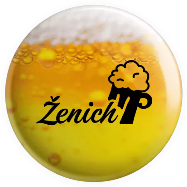 Placka Ženich s pivem