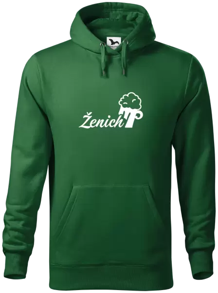Pánská mikina Ženich s pivem