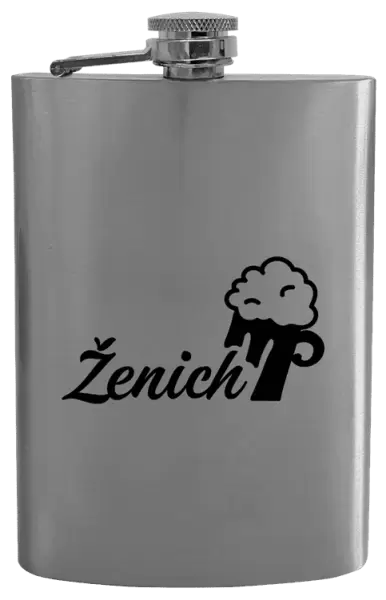 Placatka Ženich s pivem