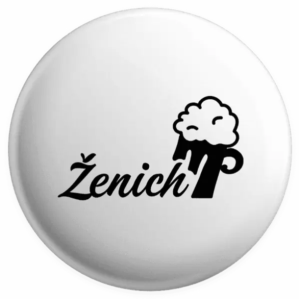 Placka Ženich s pivem