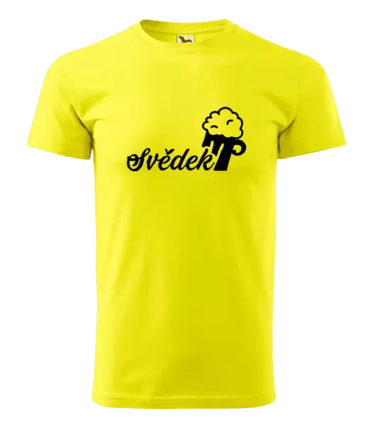 Pánské tričko Svědek s pivem