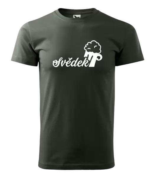 Pánské tričko Svědek s pivem