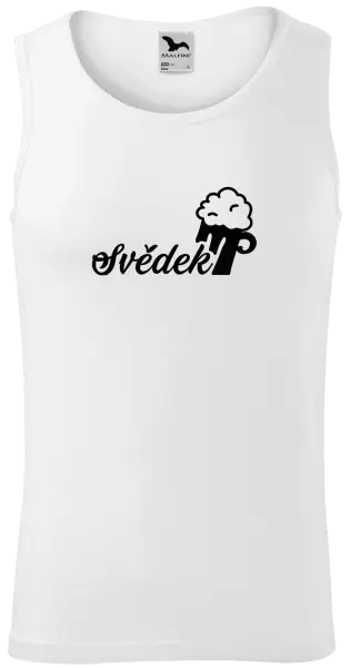 Pánské tílko Svědek s pivem