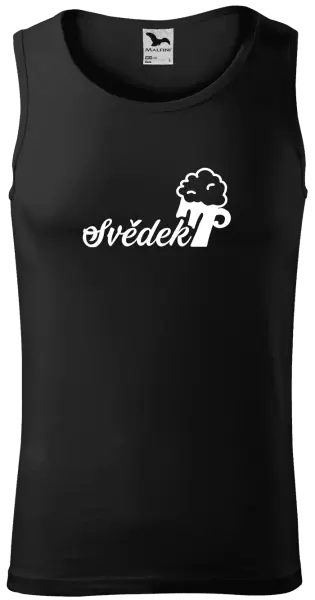 Pánské tílko Svědek s pivem