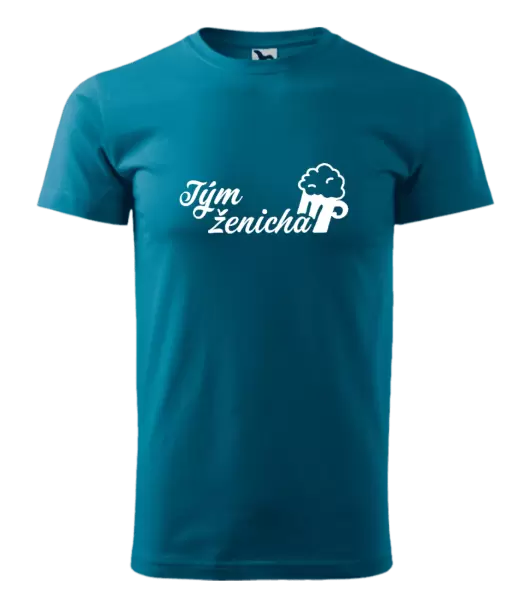 Pánské tričko Tým ženicha s pivem