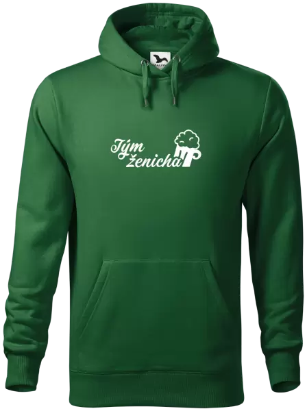 Pánská mikina Tým ženicha s pivem