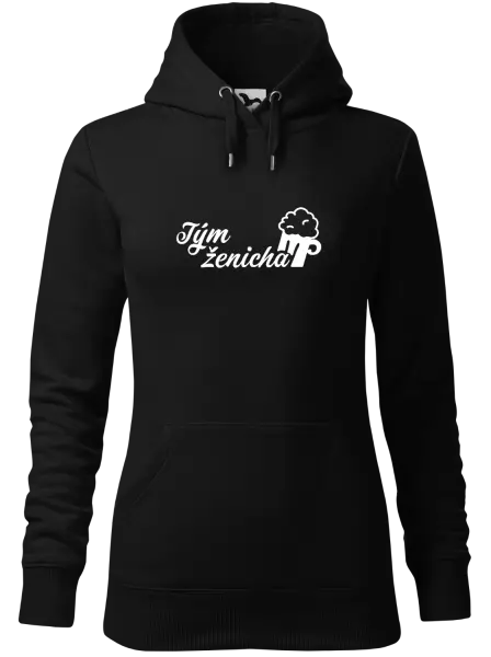 Dámská mikina Tým ženicha s pivem