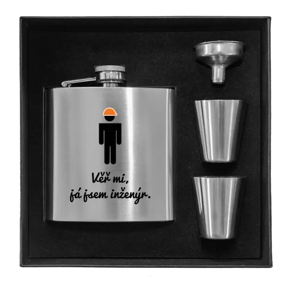 Placatka v krabičce Věř mi, já jsem inženýr