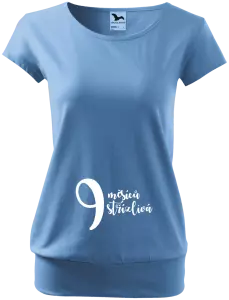 Těhotenské tričko Malfini City 9 měsíců střízlivá