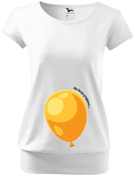 Těhotenské tričko Asi brzo prasknu...