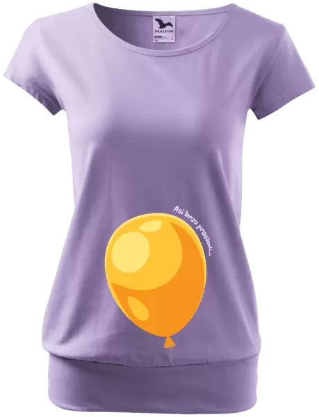 Těhotenské tričko Asi brzo prasknu...