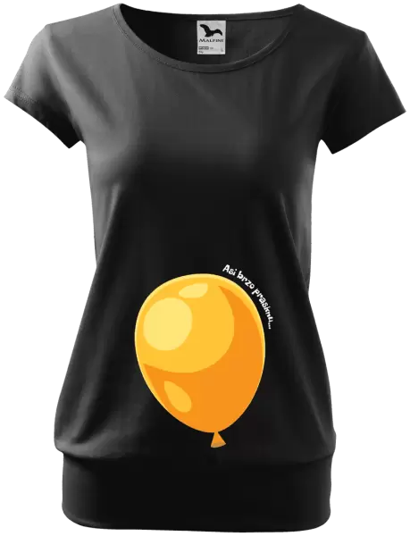 Těhotenské tričko Asi brzo prasknu...