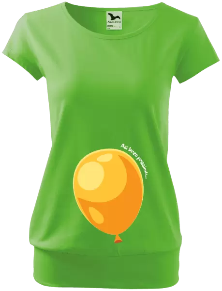 Těhotenské tričko Asi brzo prasknu...