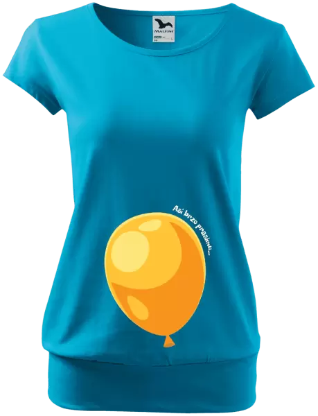 Těhotenské tričko Asi brzo prasknu...