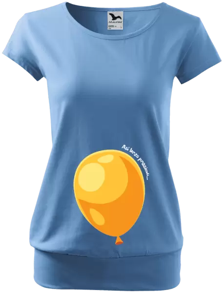 Těhotenské tričko Asi brzo prasknu...