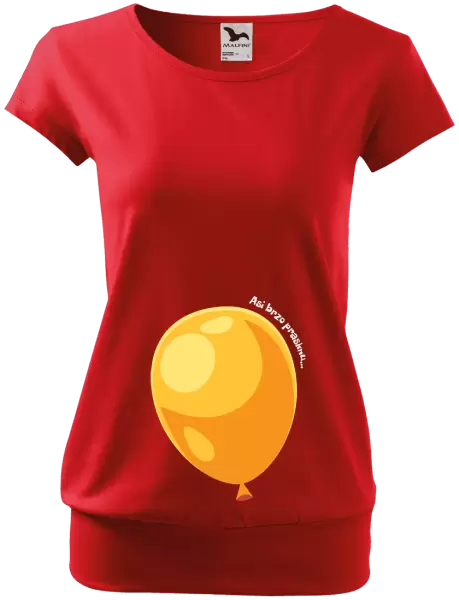 Těhotenské tričko Asi brzo prasknu...