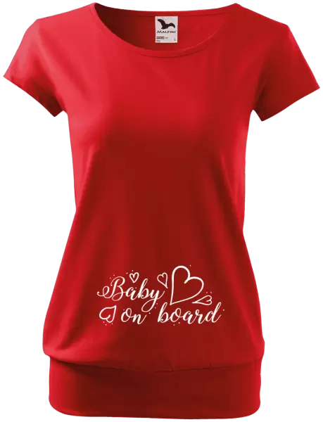 Tehotenské tričko Baby on board