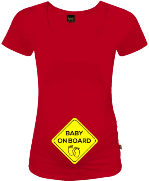 Tehotenské tričko Baby on board - značka