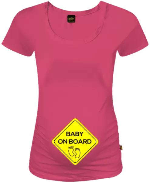 Tehotenské tričko Baby on board - značka