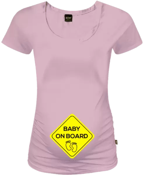 Tehotenské tričko Baby on board - značka