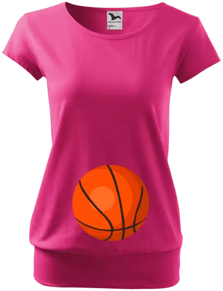 Těhotenské tričko Basketball