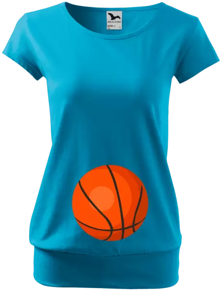 Těhotenské tričko Basketball