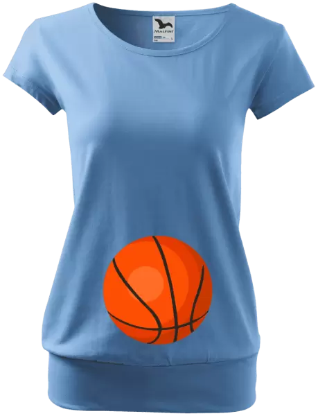 Těhotenské tričko Basketball