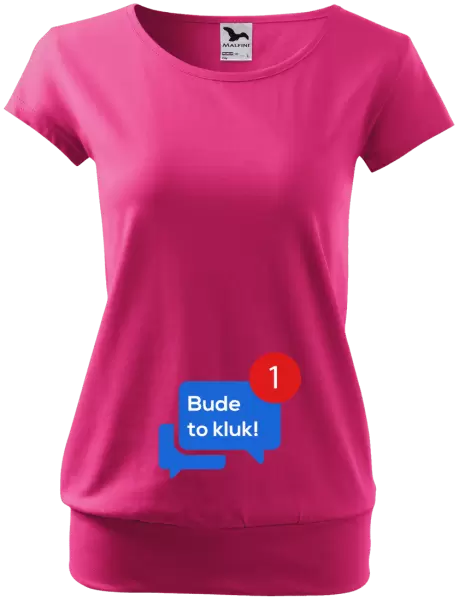 Těhotenské tričko Bude to kluk!