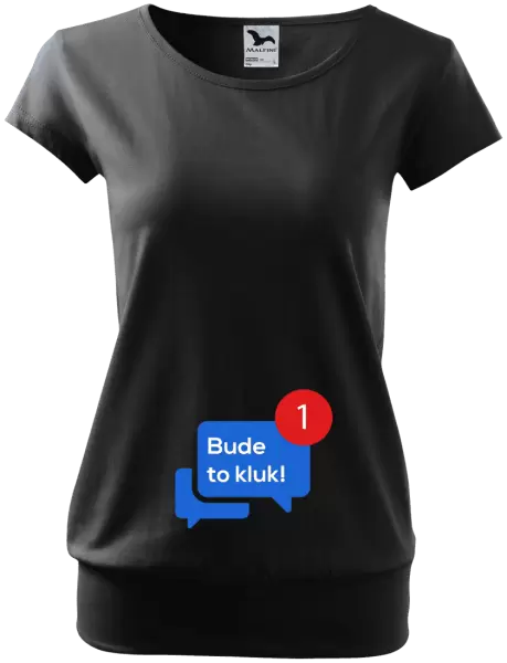 Těhotenské tričko Bude to kluk!